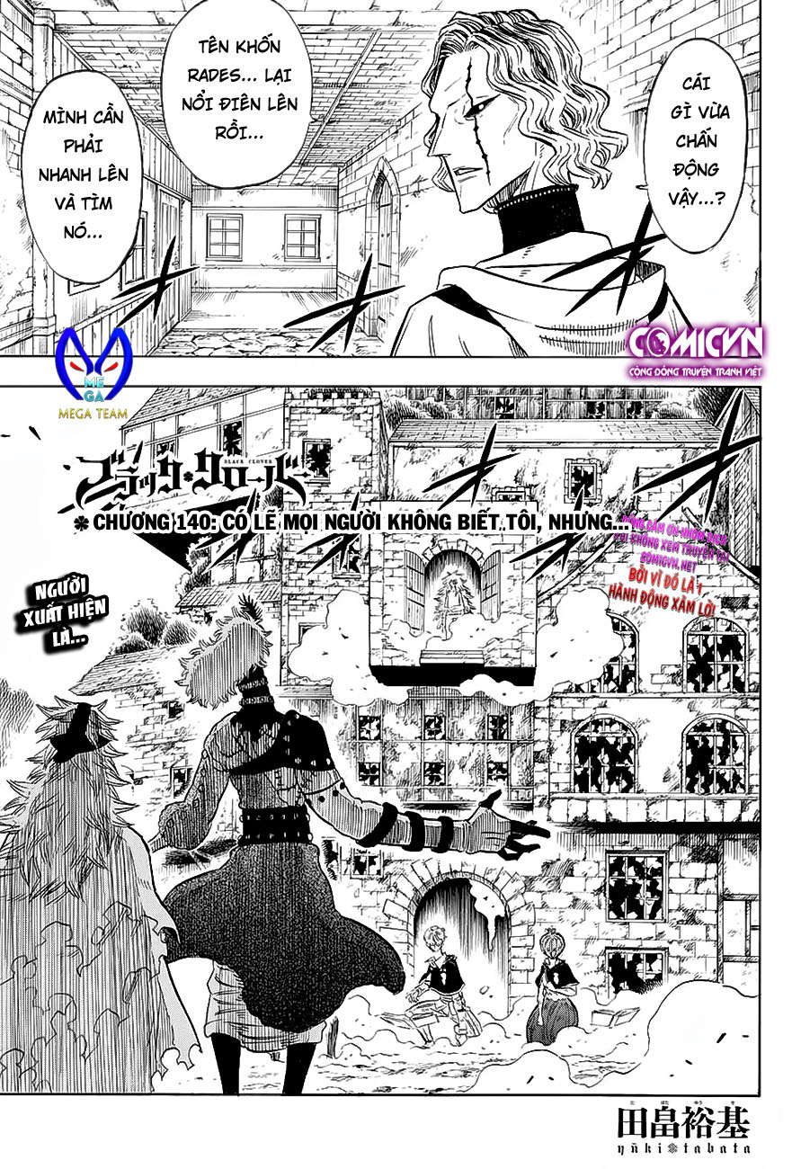 Black Clover - Thế Giới Phép Thuật Chapter 140 - 1