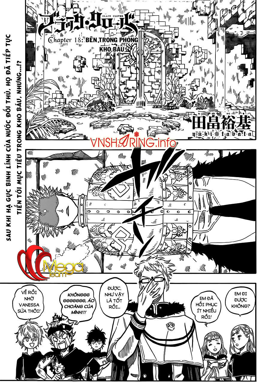 Black Clover - Thế Giới Phép Thuật Chapter 18 - 1