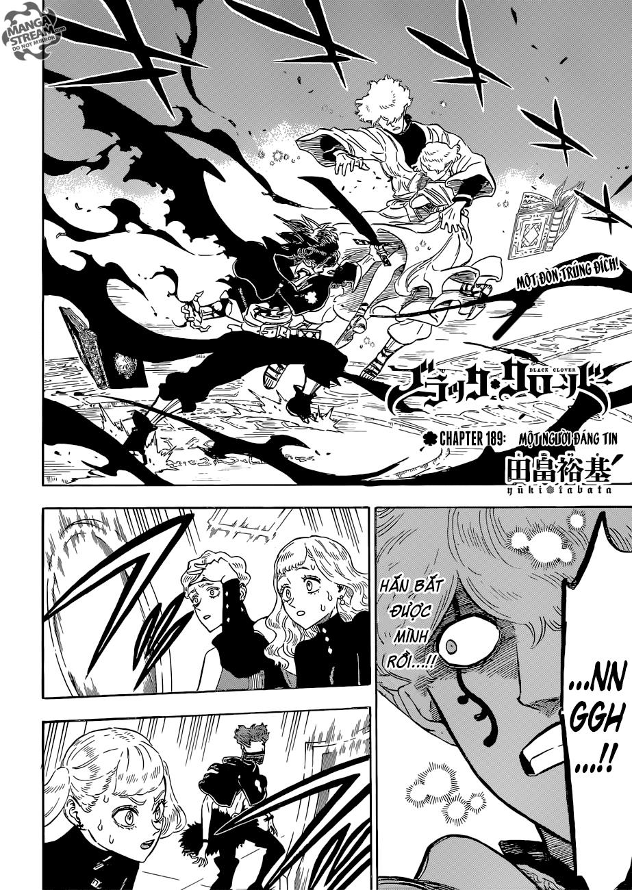 Black Clover - Thế Giới Phép Thuật Chapter 189 - 3