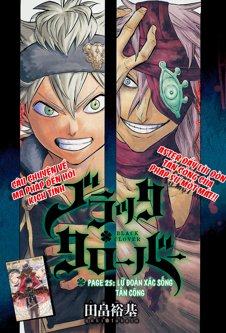 Black Clover - Thế Giới Phép Thuật Chapter 25 - 3