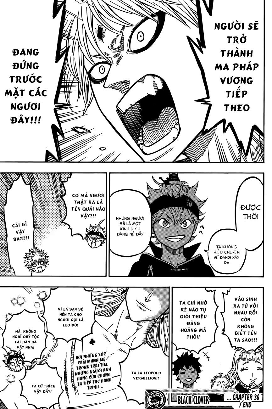 Black Clover - Thế Giới Phép Thuật Chapter 36 - 18