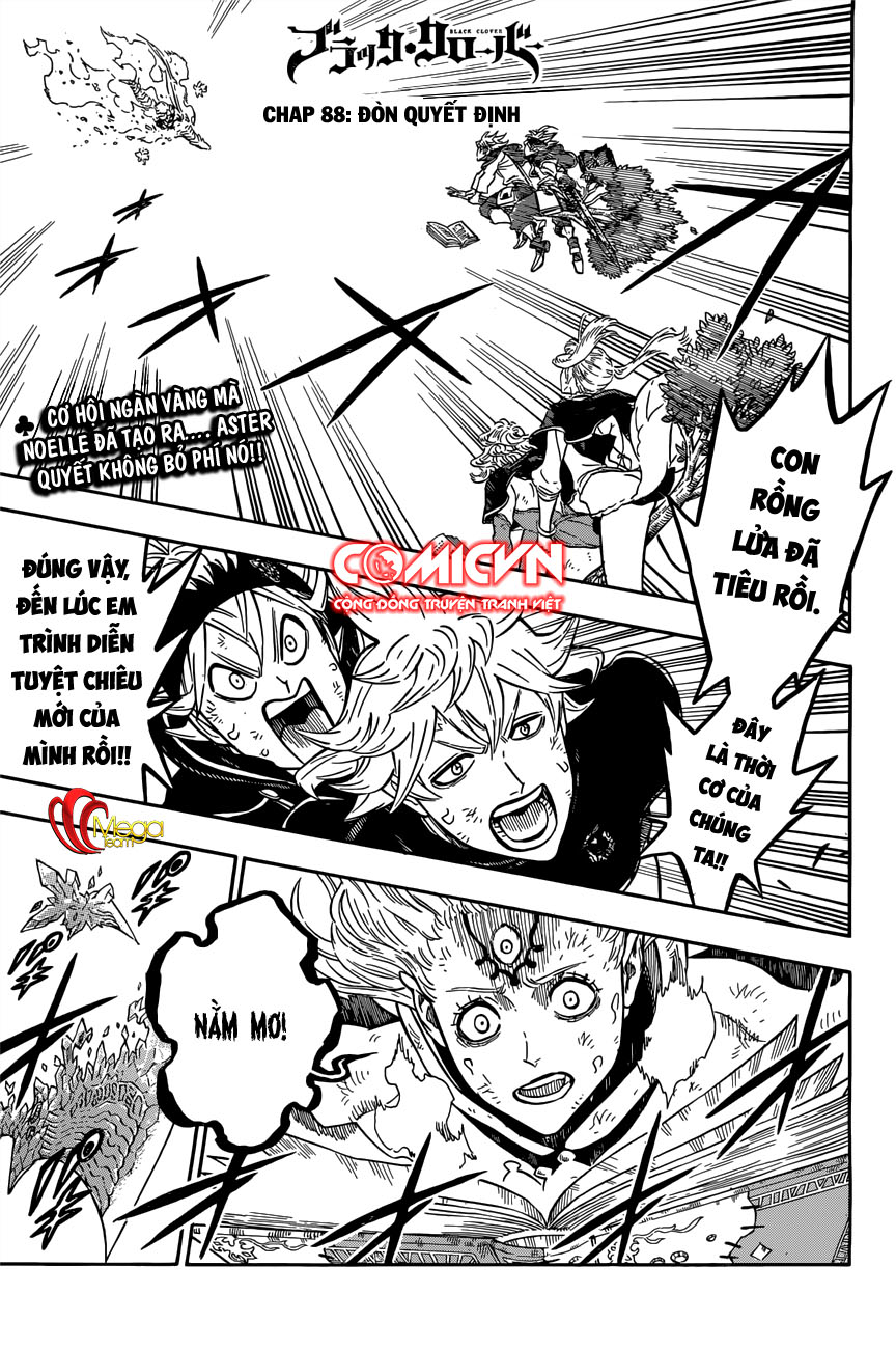 Black Clover - Thế Giới Phép Thuật Chapter 88 - 1