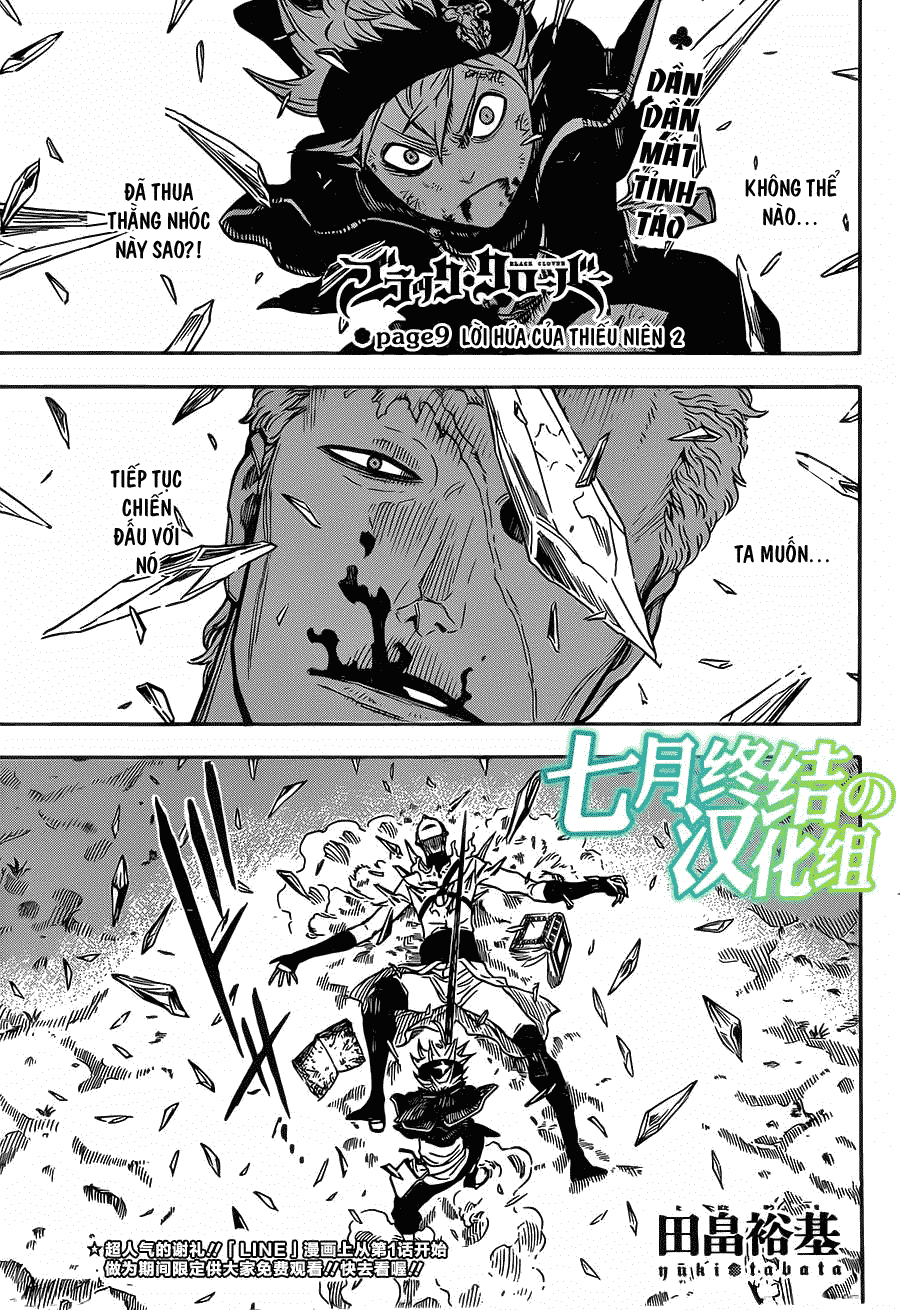 Black Clover - Thế Giới Phép Thuật Chapter 9 - 1