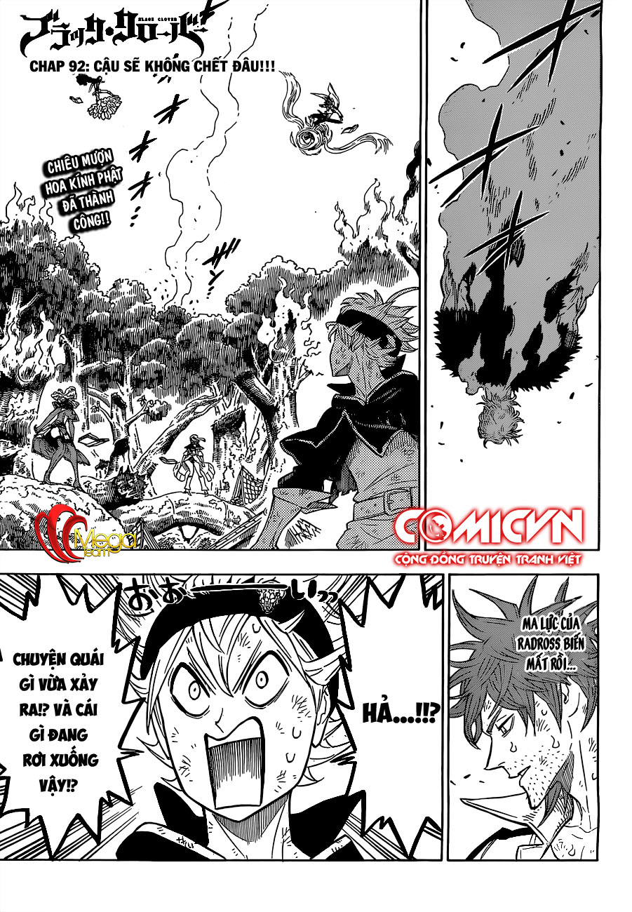 Black Clover - Thế Giới Phép Thuật Chapter 92 - 1