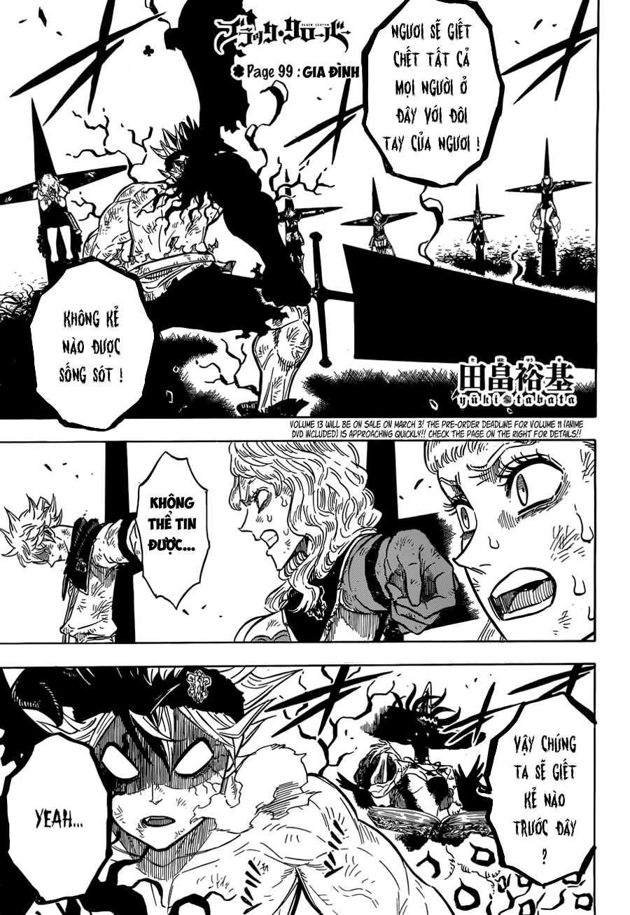 Black Clover - Thế Giới Phép Thuật Chapter 99 - 1