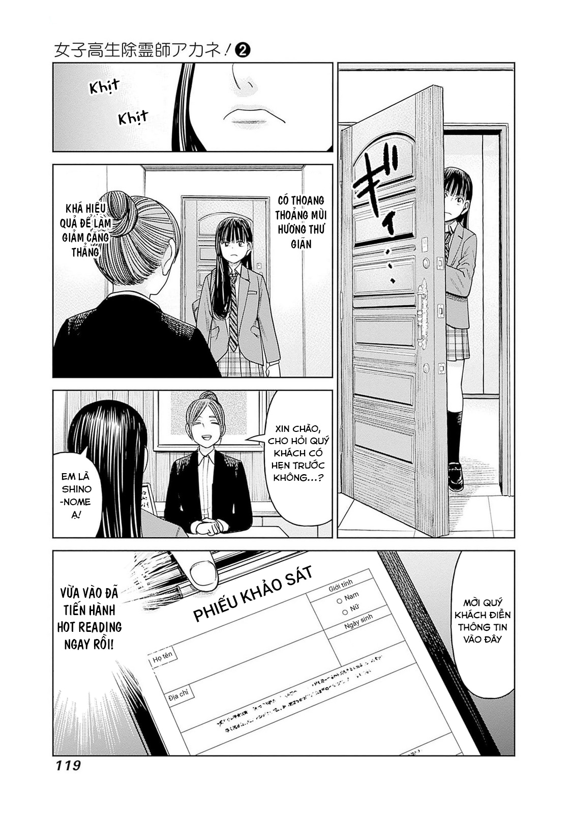 Nữ sinh trừ tà Akane! Chapter 8 - 9