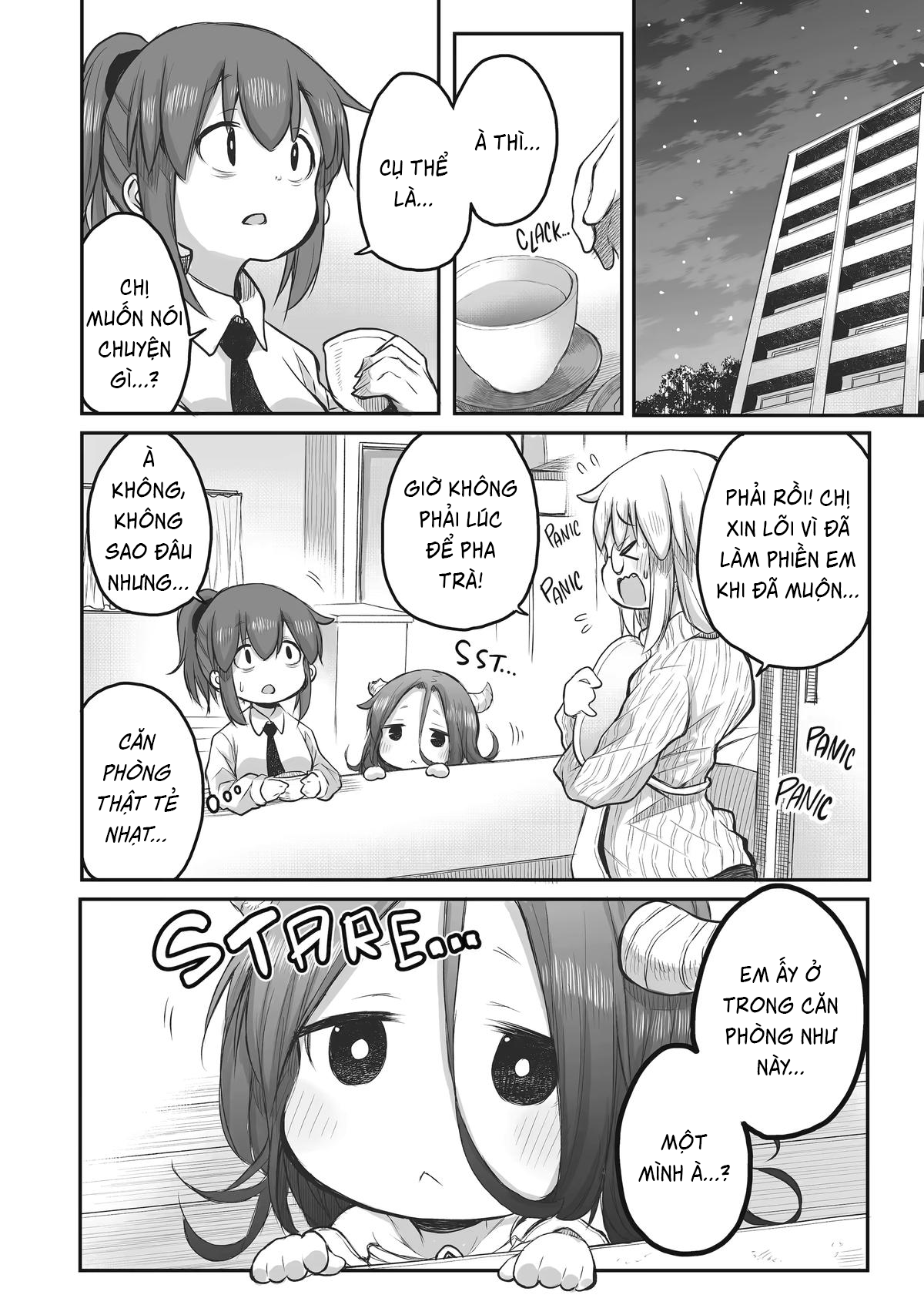 Miss Shachiku and the Little Baby Ghost Chapter 47 - 4