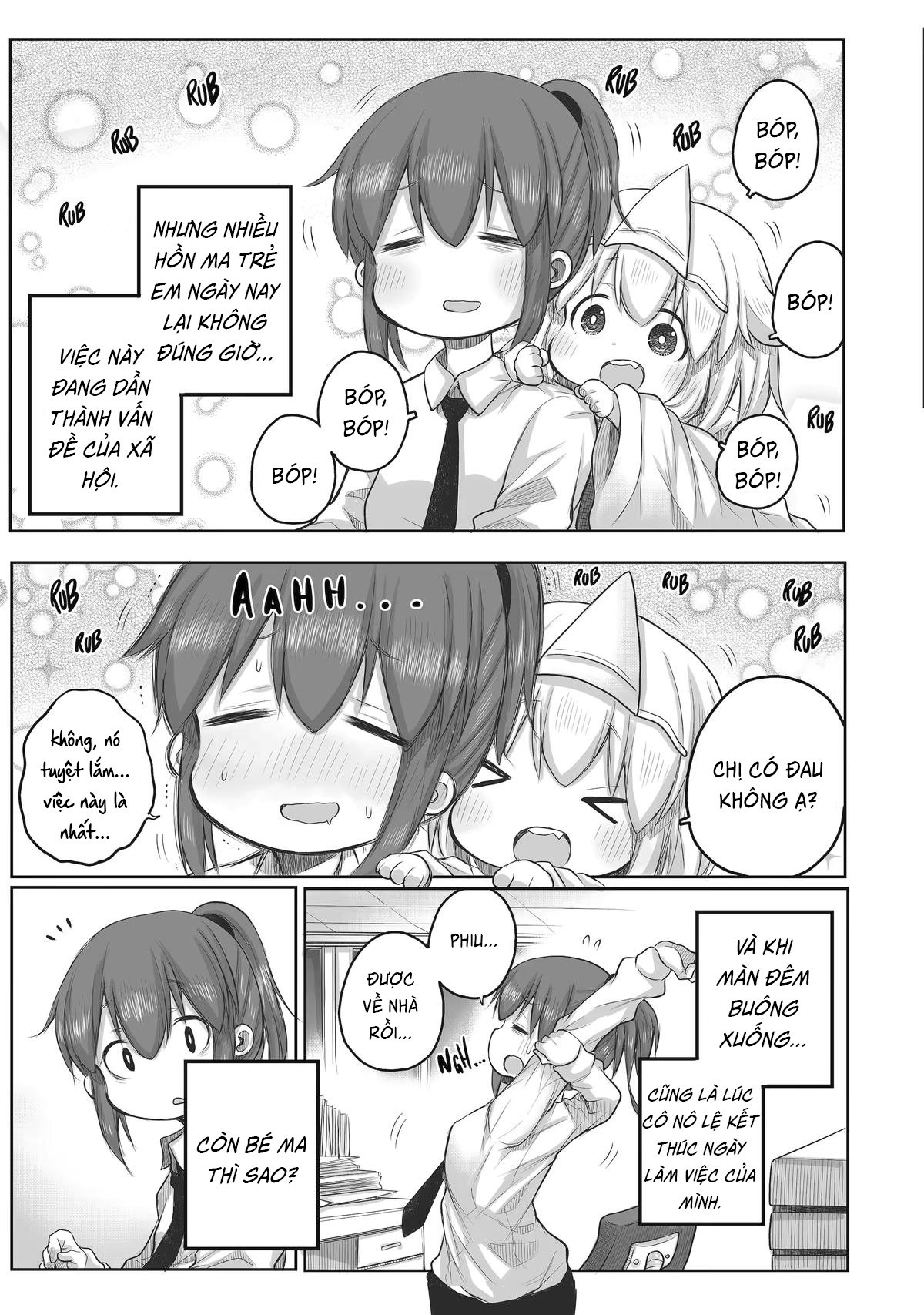 Miss Shachiku and the Little Baby Ghost Chapter 48 - 4