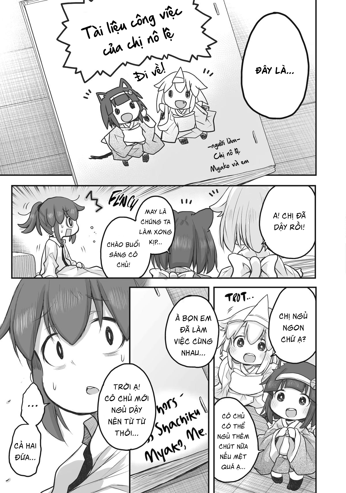 Miss Shachiku and the Little Baby Ghost Chapter 49 - 10