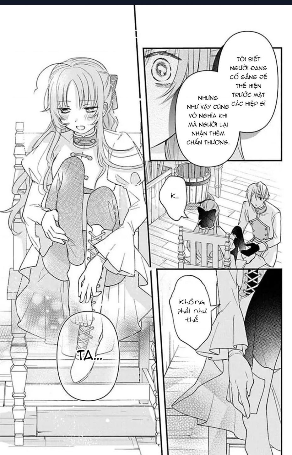 Hikikomori Hime to Dokuzetsu Kishi-sama Chapter 5 - Trang 2