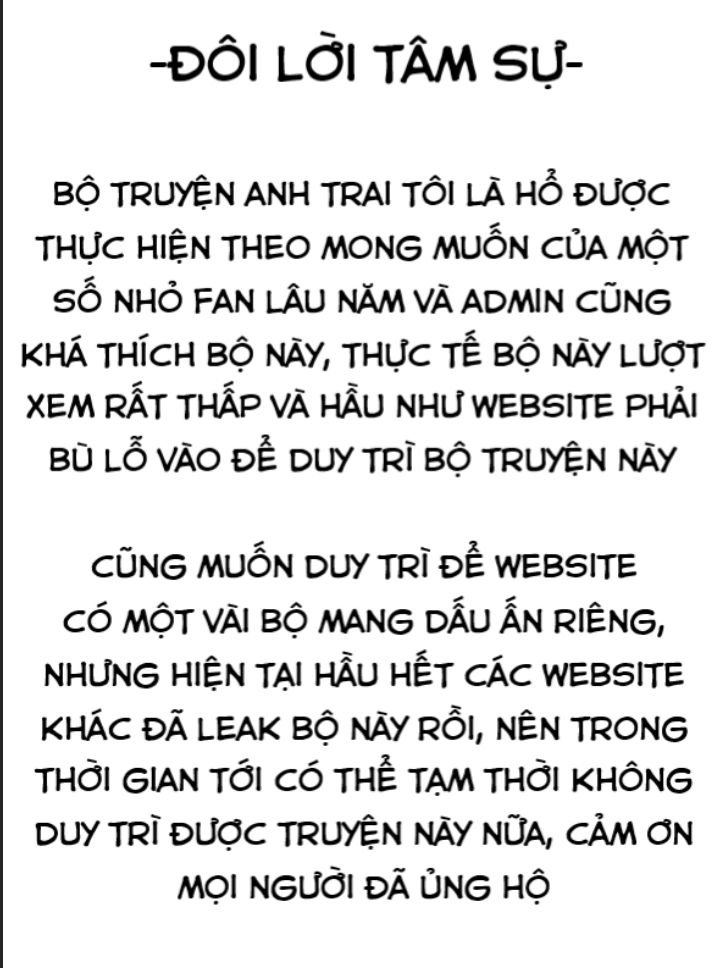 Anh Trai Tôi Là Hổ Chapter 27 - 1