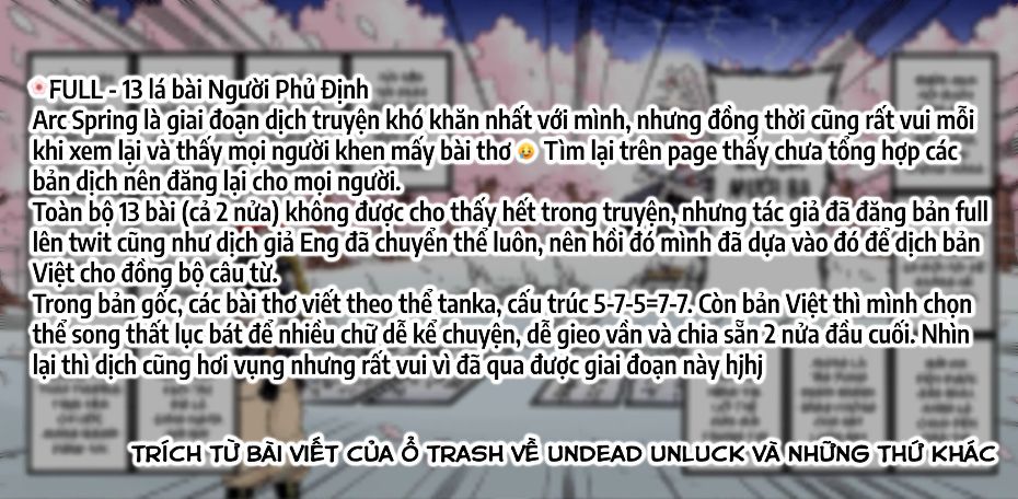 Bất Tử Và Bất Hạnh Bản Màu (Full Hd) Chapter 88.5 - 1