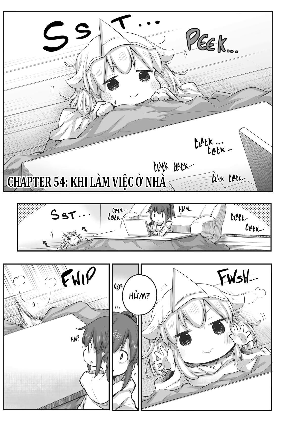 Miss Shachiku and the Little Baby Ghost Chapter 54 - 2