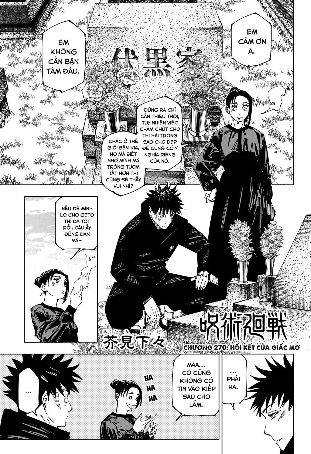 Jujutsu Kaisen - Chú Thuật Hồi Chiến Chapter 270 - 2