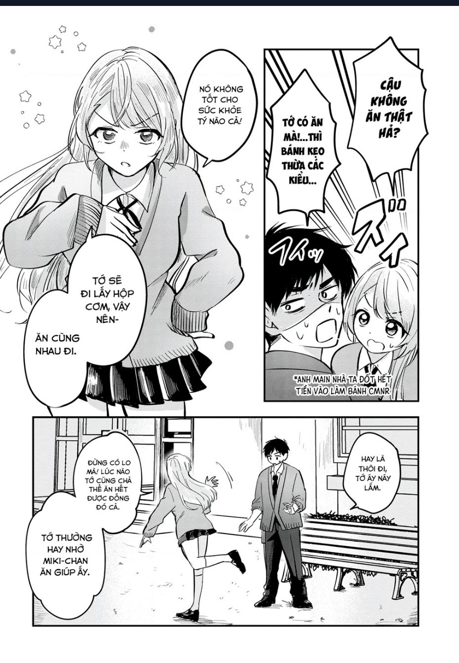 aisare tenshina kurasumeito ga, ore ni dake itazura ni hohoemu Chapter 5 - Trang 2