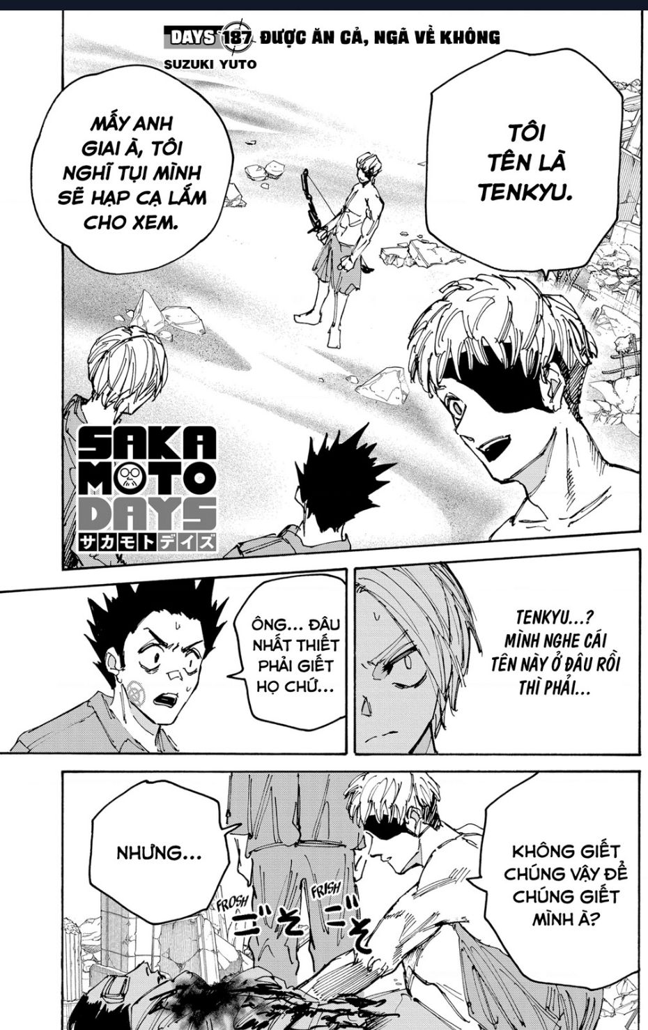 Sakamoto Days Chapter 187 - 3