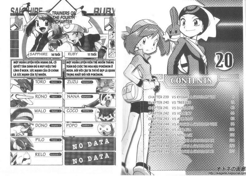 Pokemon Special Chapter 249 - 4