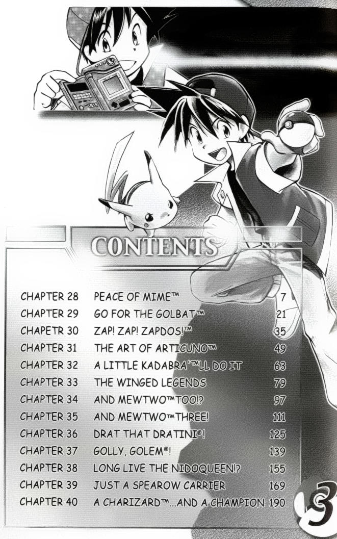 Pokemon Special Chapter 28 - 3