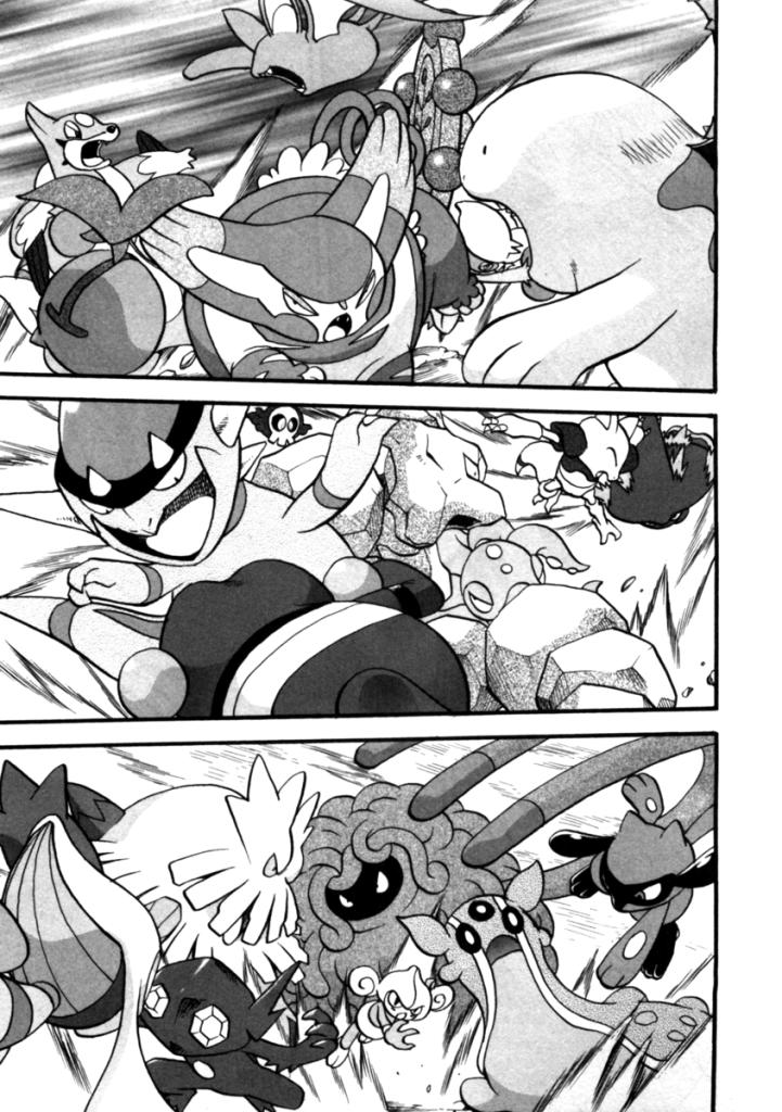 Pokemon Special Chapter 411 - 25