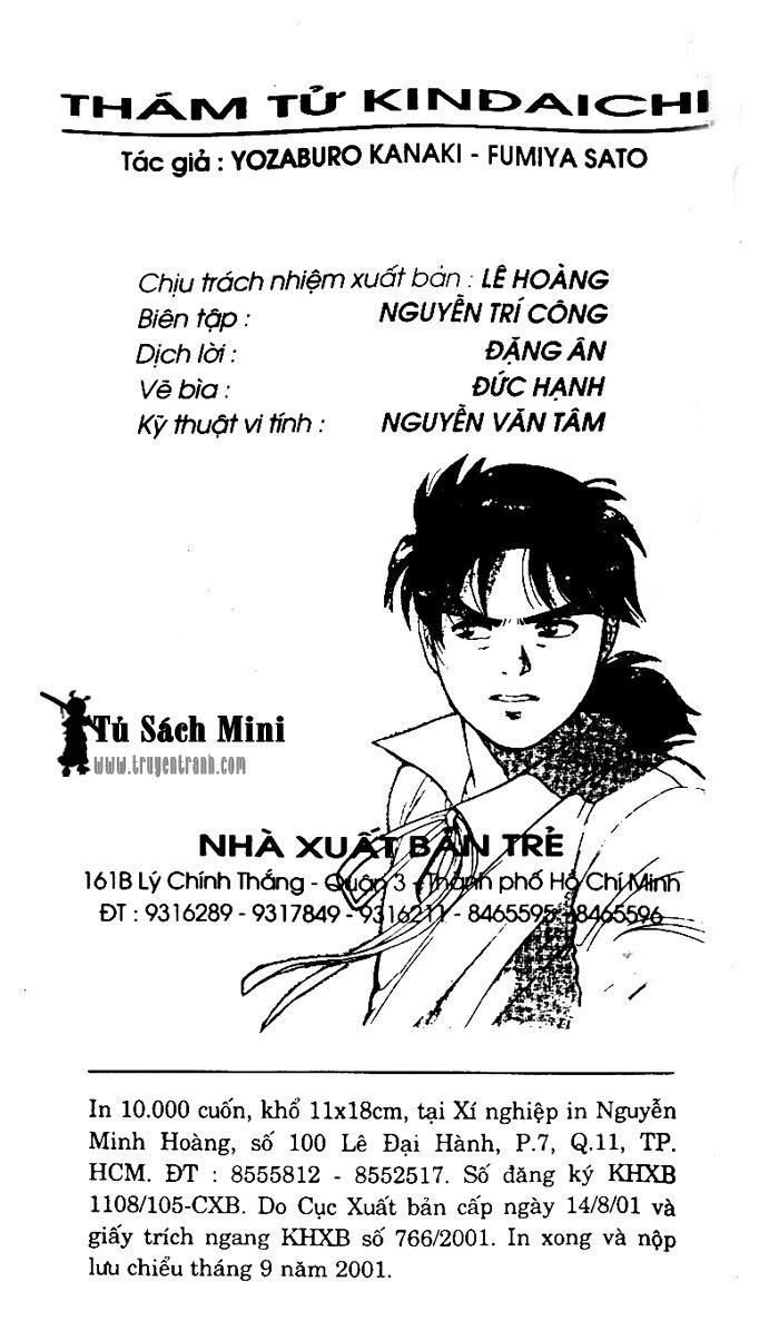 Thám Tử Kindaichi Chapter 1 - 3