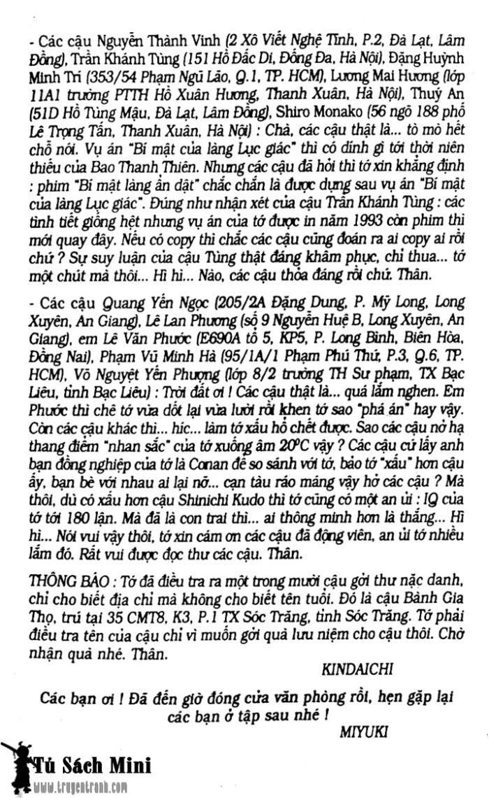 Thám Tử Kindaichi Chapter 24.2 - 16