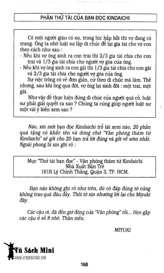 Thám Tử Kindaichi Chapter 28.2 - 19