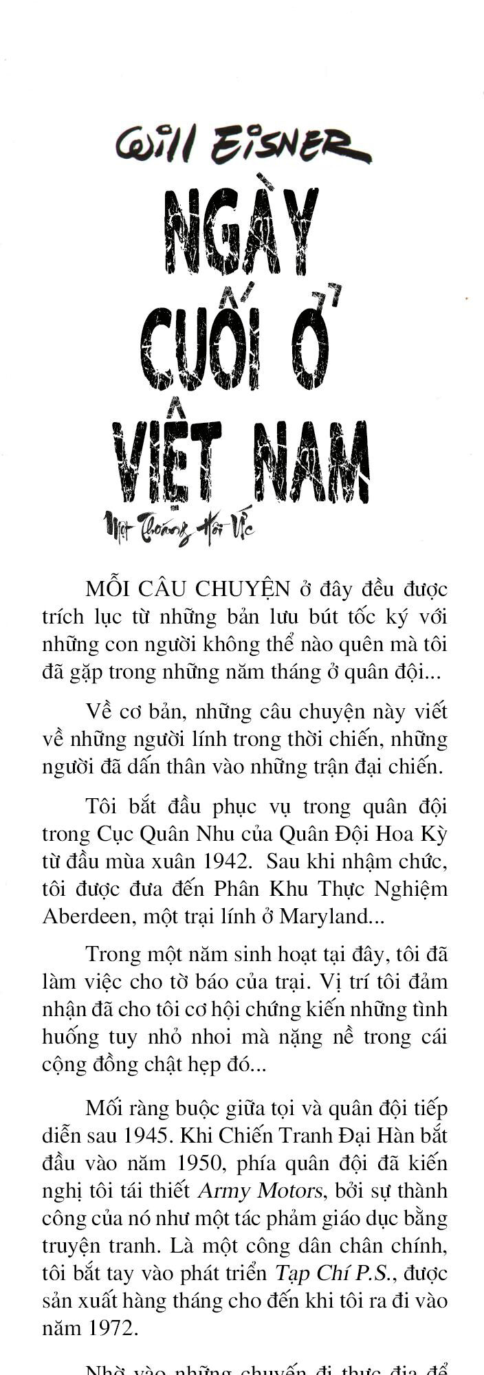 Ngày Cuối Ở Việt Nam Chapter 1 - 2