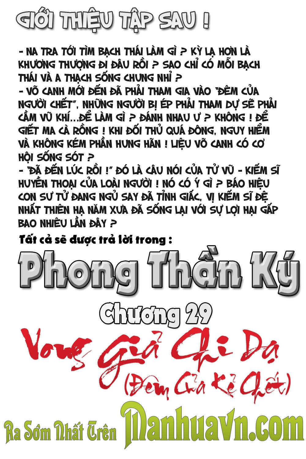 Phong Thần Ký Chapter 28 - 34