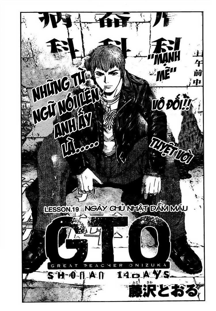 Gto: Shonan 14 Days Chapter 19 - 1