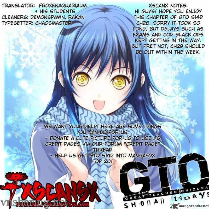 Gto: Shonan 14 Days Chapter 28 - 1