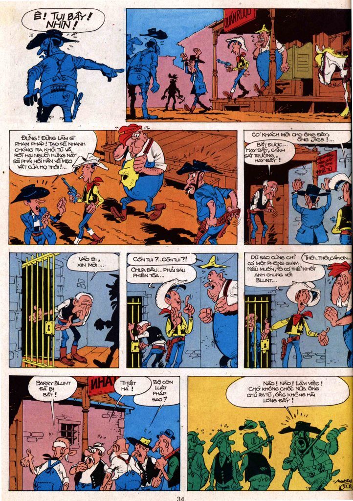 Lucky Luke Chapter 11 - 32