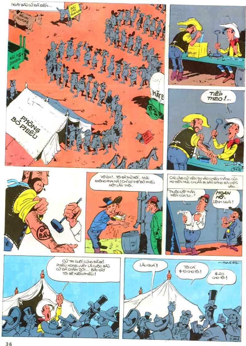 Lucky Luke Chapter 23 - 36