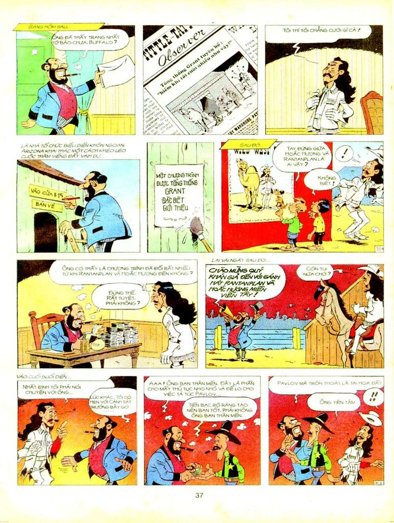 Lucky Luke Chapter 78 - 36