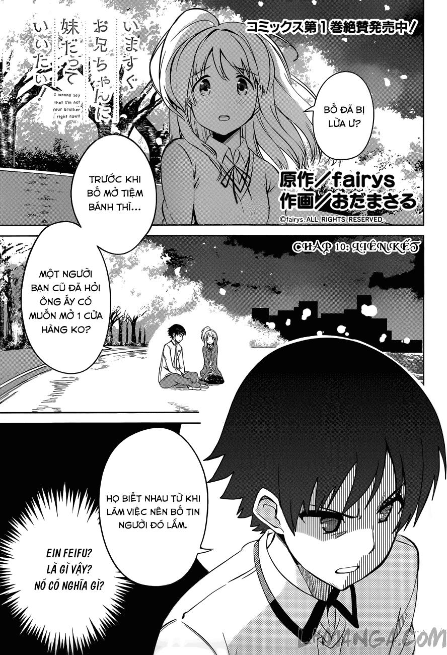 Imasugu Oniichan Ni Imouto Datte Iitai Chapter 10 - 2