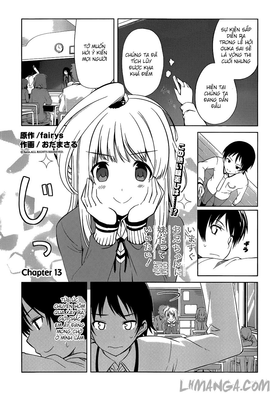 Imasugu Oniichan Ni Imouto Datte Iitai Chapter 13 - 2