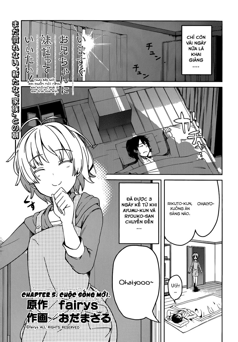 Imasugu Oniichan Ni Imouto Datte Iitai Chapter 5 - 4