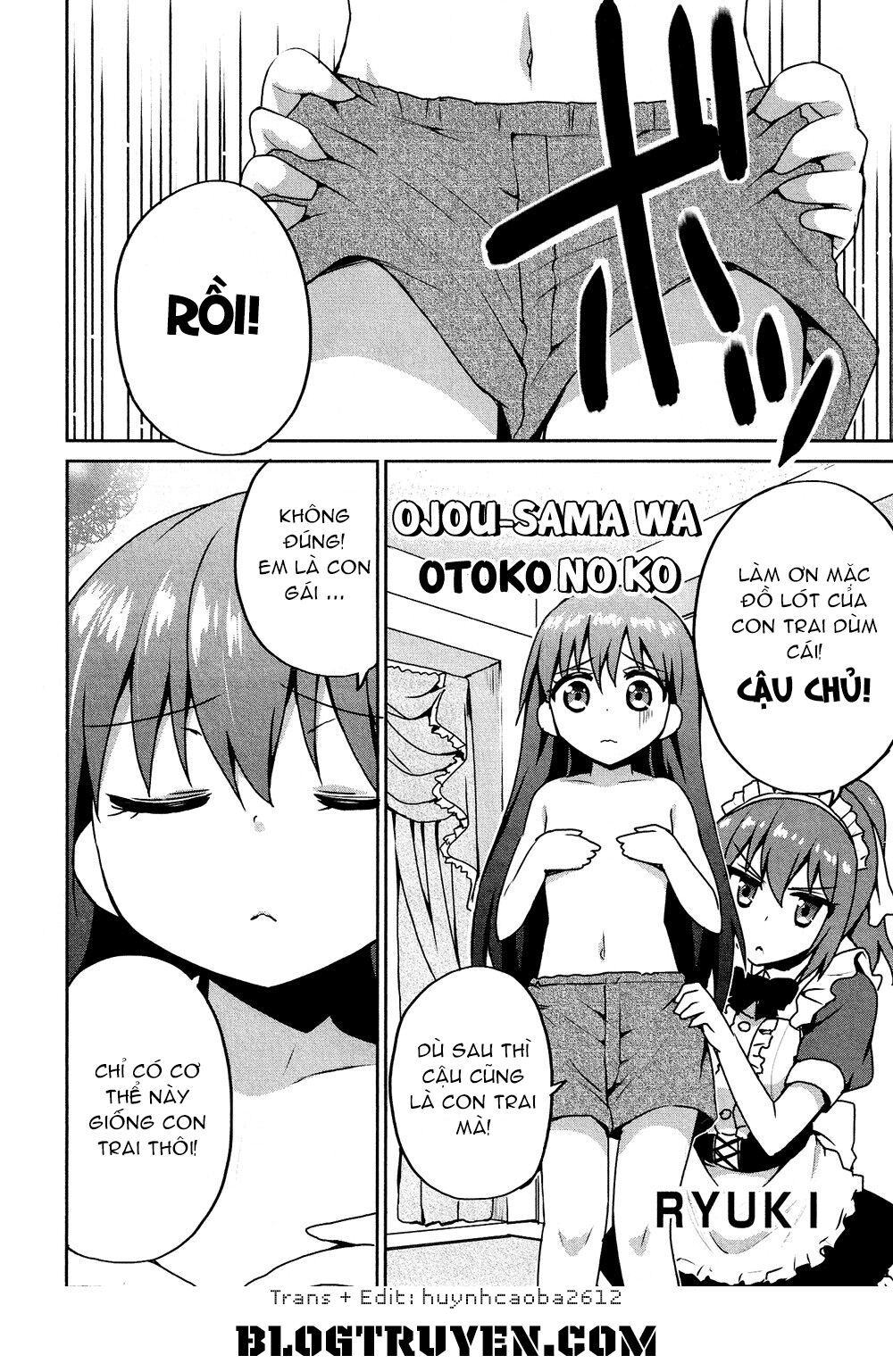 Ojou-Sama Wa Otoko No Ko Chapter 1 - 3