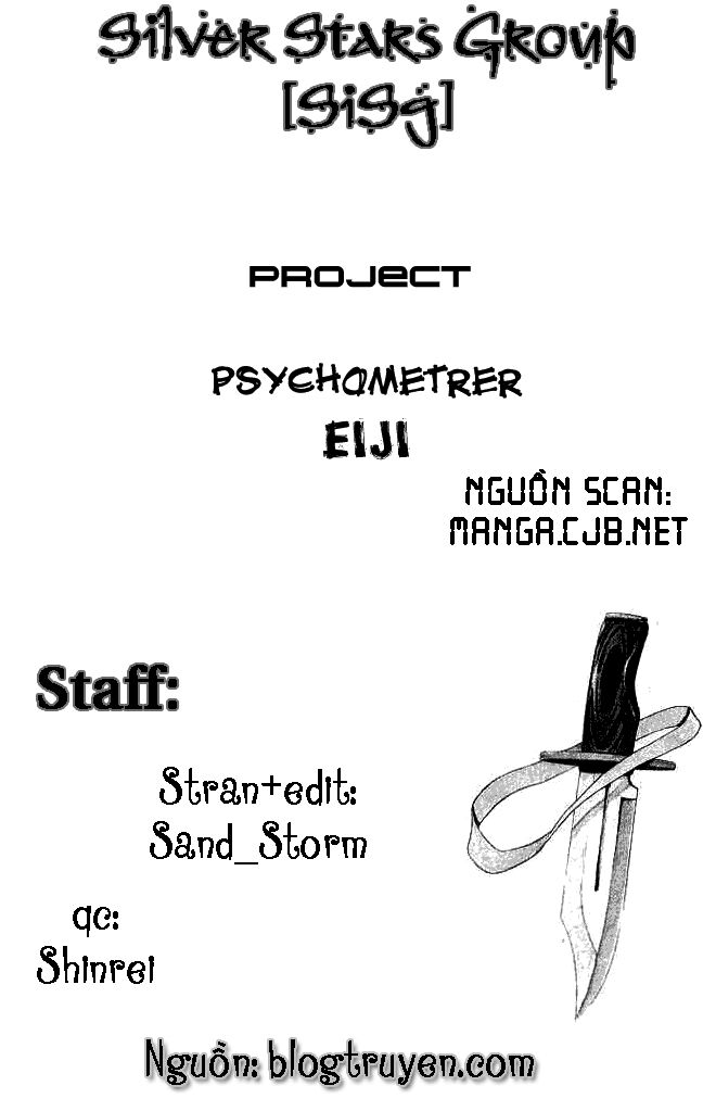 Psychometrer Eiji Chapter 1 - 2