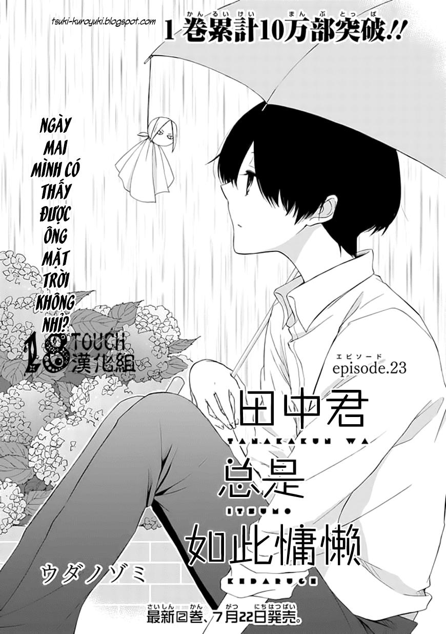 Tanaka-Kun Wa Itsumo Kedaruge Chapter 23 - 1