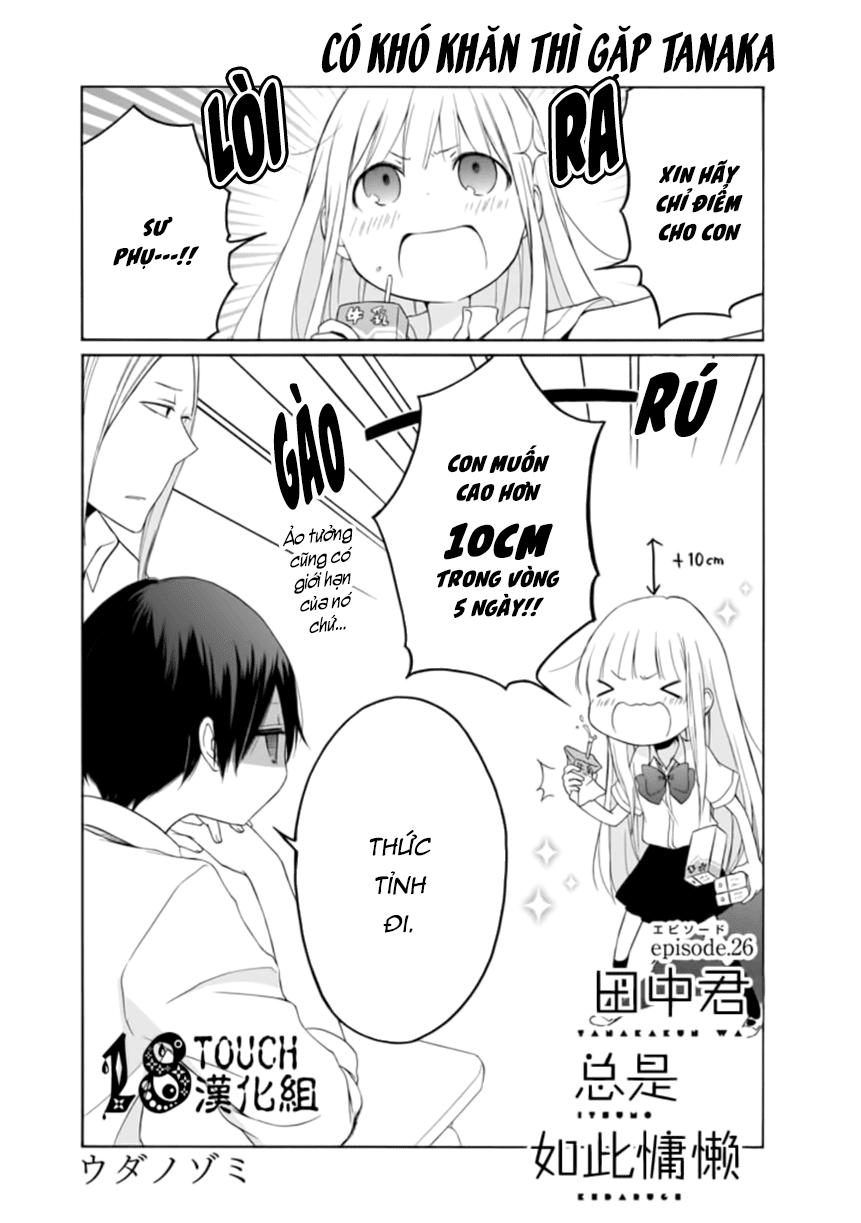 Tanaka-Kun Wa Itsumo Kedaruge Chapter 26 - 1