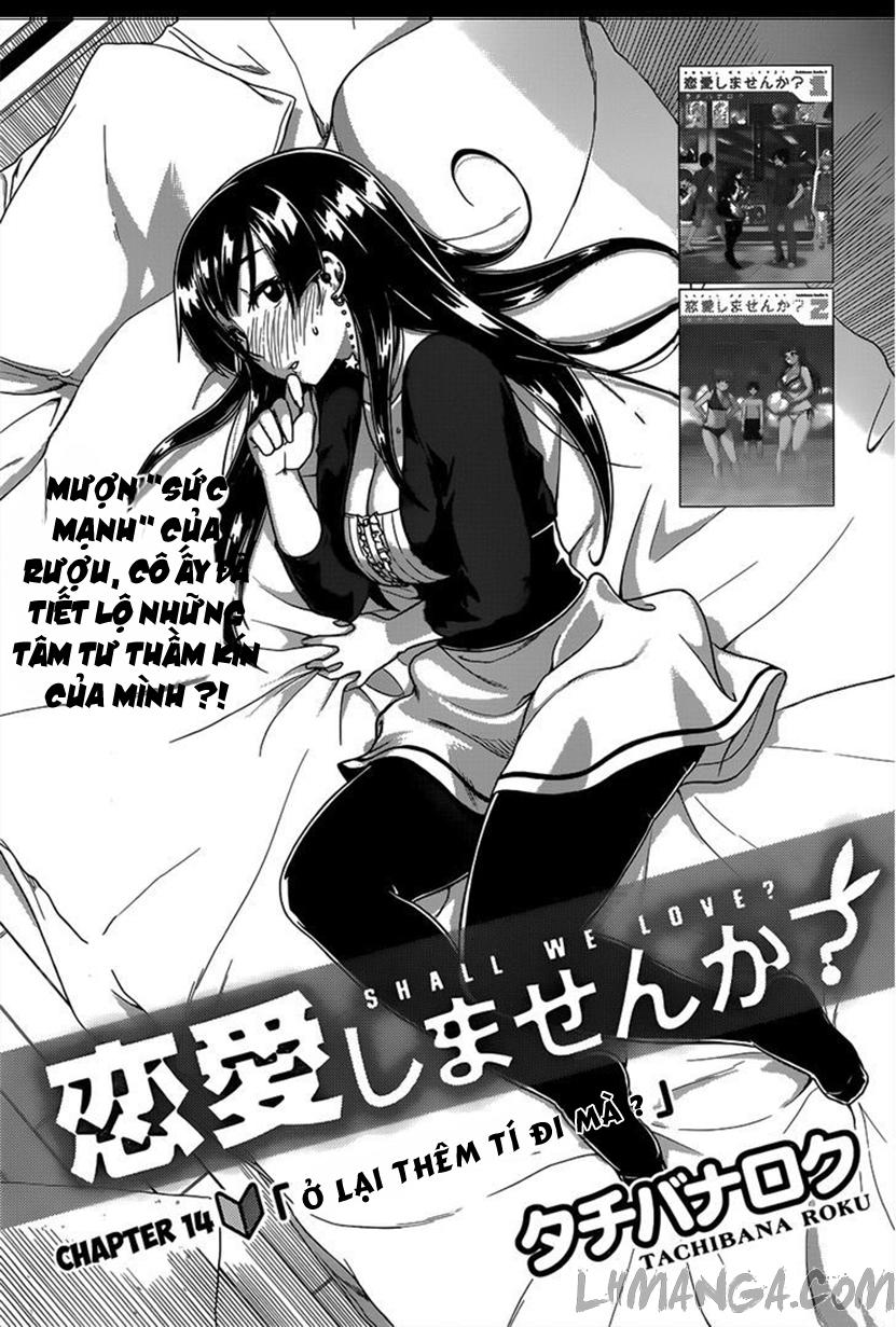 Renai Shimasen Ka? Chapter 14 - 1