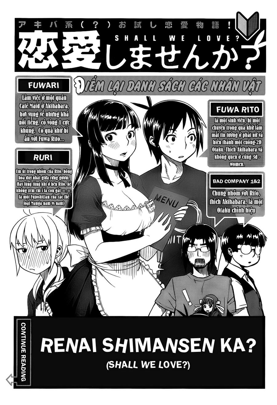 Renai Shimasen Ka? Chapter 2 - 3