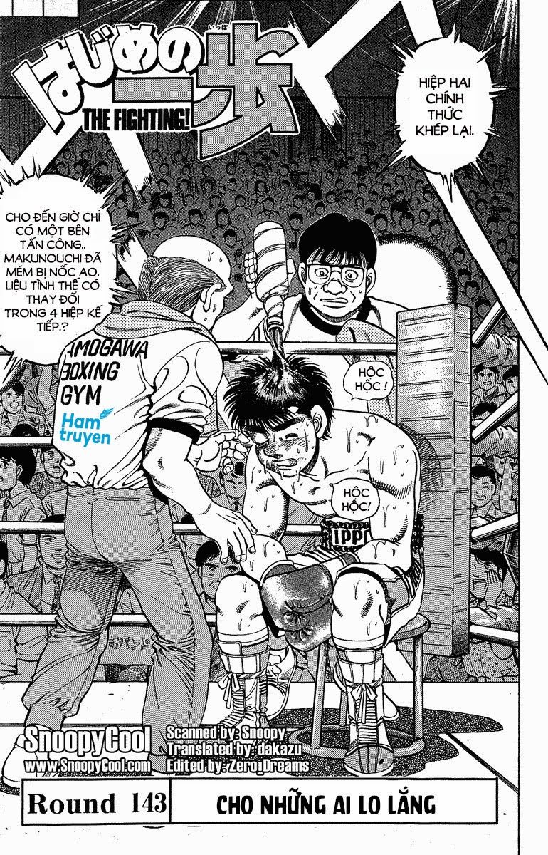 Võ Sĩ Quyền Anh Ippo Chapter 143 - 1