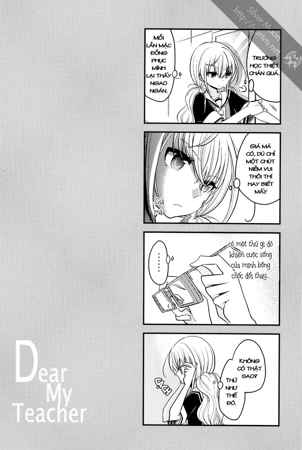 Dear My Teacher Chapter 7.5 - 8