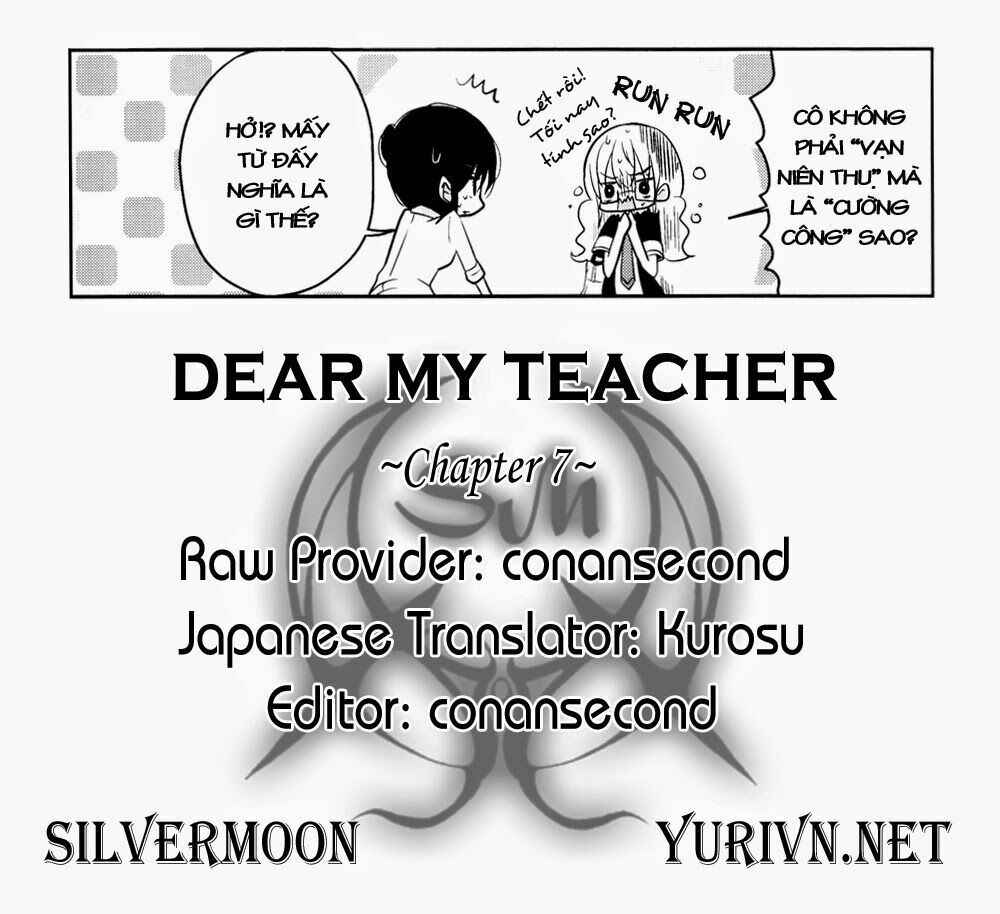 Dear My Teacher Chapter 7 - 28