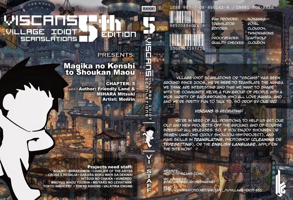 Magika No Kenshi To Shoukan Maou Chapter 5 - 2