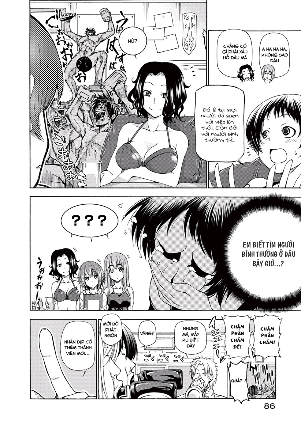 Grand Blue - Cô Gái Thích Lặn Chapter 11 - 12