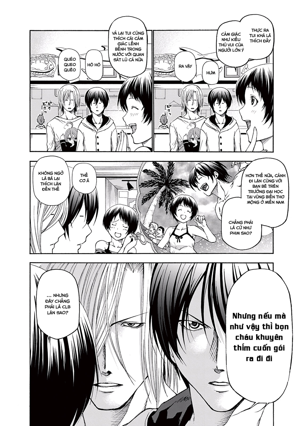 Grand Blue - Cô Gái Thích Lặn Chapter 11 - 4