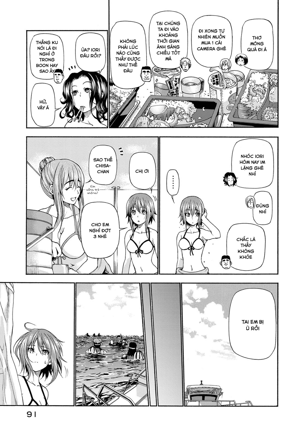 Grand Blue - Cô Gái Thích Lặn Chapter 20 - 25