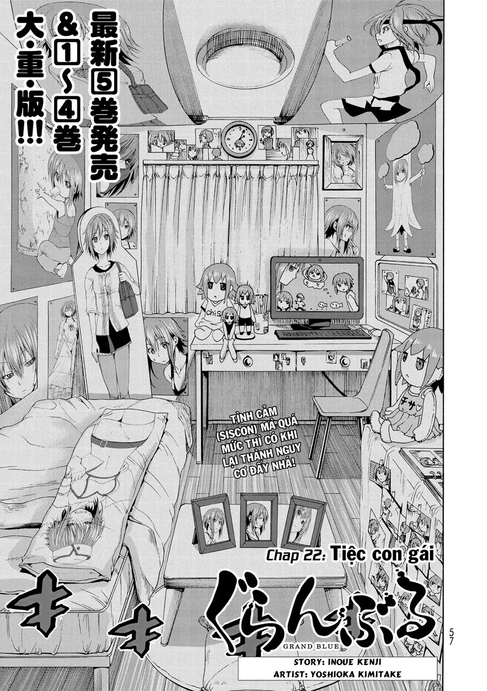 Grand Blue - Cô Gái Thích Lặn Chapter 22 - 5